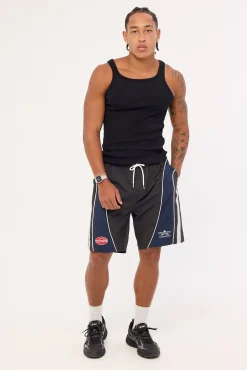 Laps Elastic Swim Short Worn Black