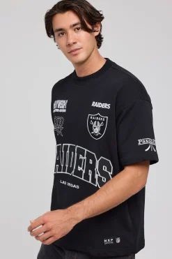 Las Vegas Loopback Raptor Tee Jet Black