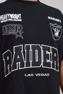 Las Vegas Loopback Raptor Tee Jet Black