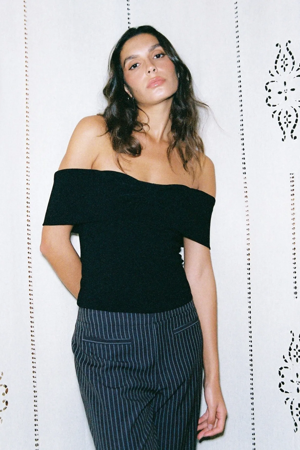 Lassie Bow Top Black