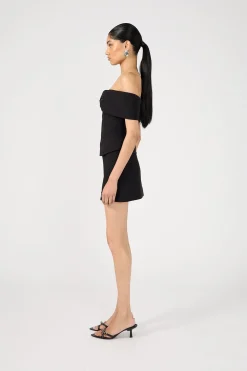 Lassie Bow Top Black
