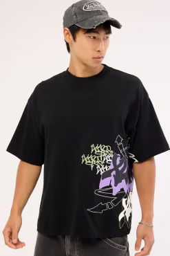 Layers Gorilla Fit SS Tee Solid Black