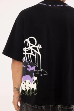 Layers Gorilla Fit SS Tee Solid Black