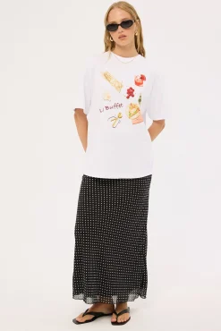 Le Buffet Oversized T-Shirt White