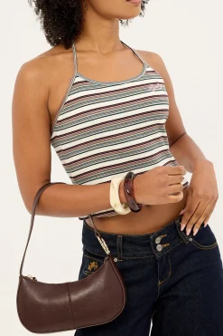 Lena Shoulder Bag Brown