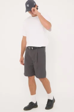 Lenny Tailored Short Charcoal