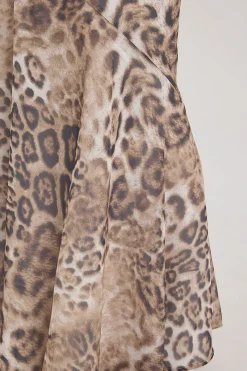 Leo Maxi Skirt Leo Print