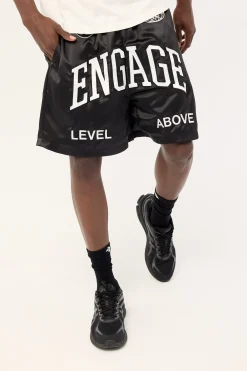 Levels Above Fight Short Black