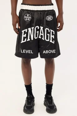 Levels Above Fight Short Black