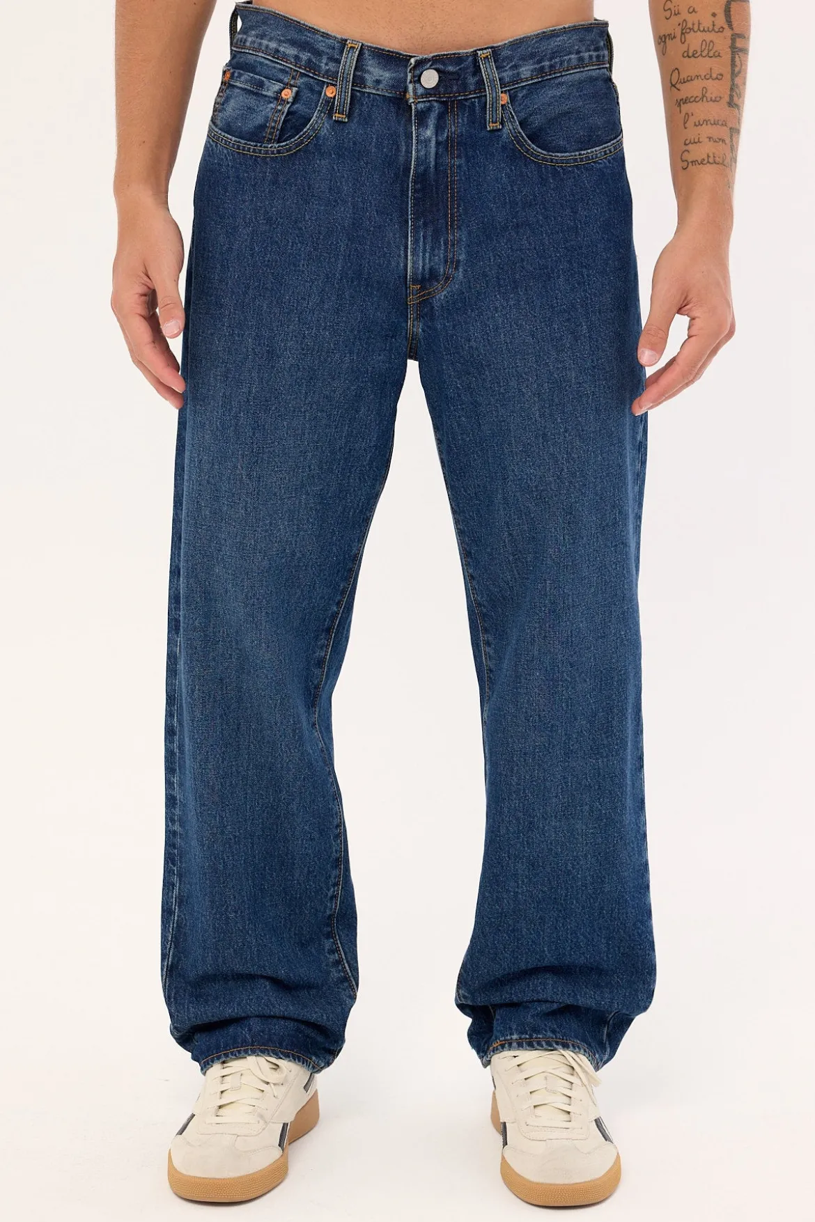 Levi's 568 LOOSE STRAIGHT CHECK THE SCORE