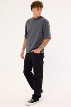 Levi's 555 Relaxed Straight Welcome To The Rodeo Black