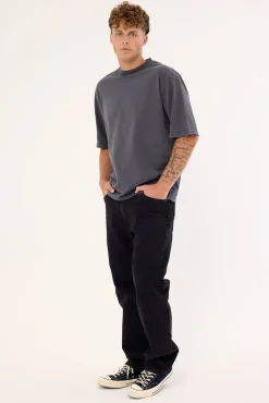 Levi's 555 Relaxed Straight Welcome To The Rodeo Black