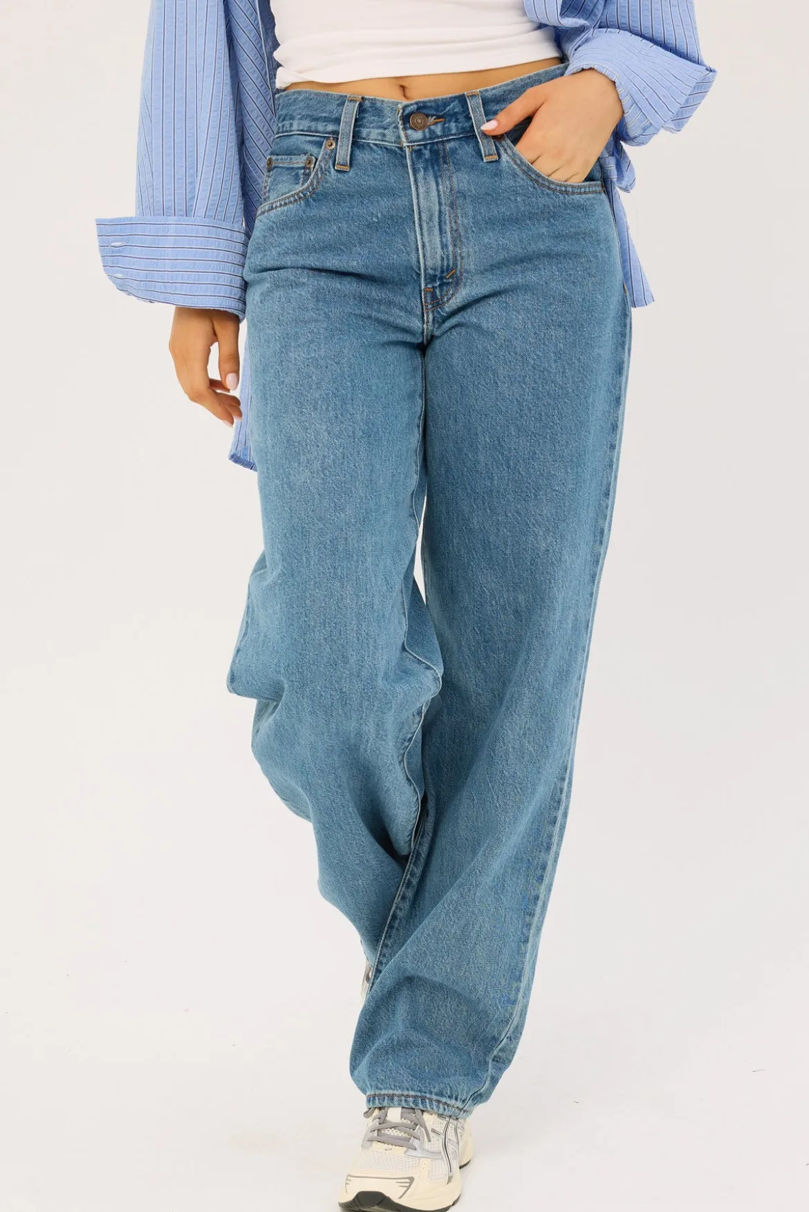 Levi's Baggy Dad Jean Own It Stone