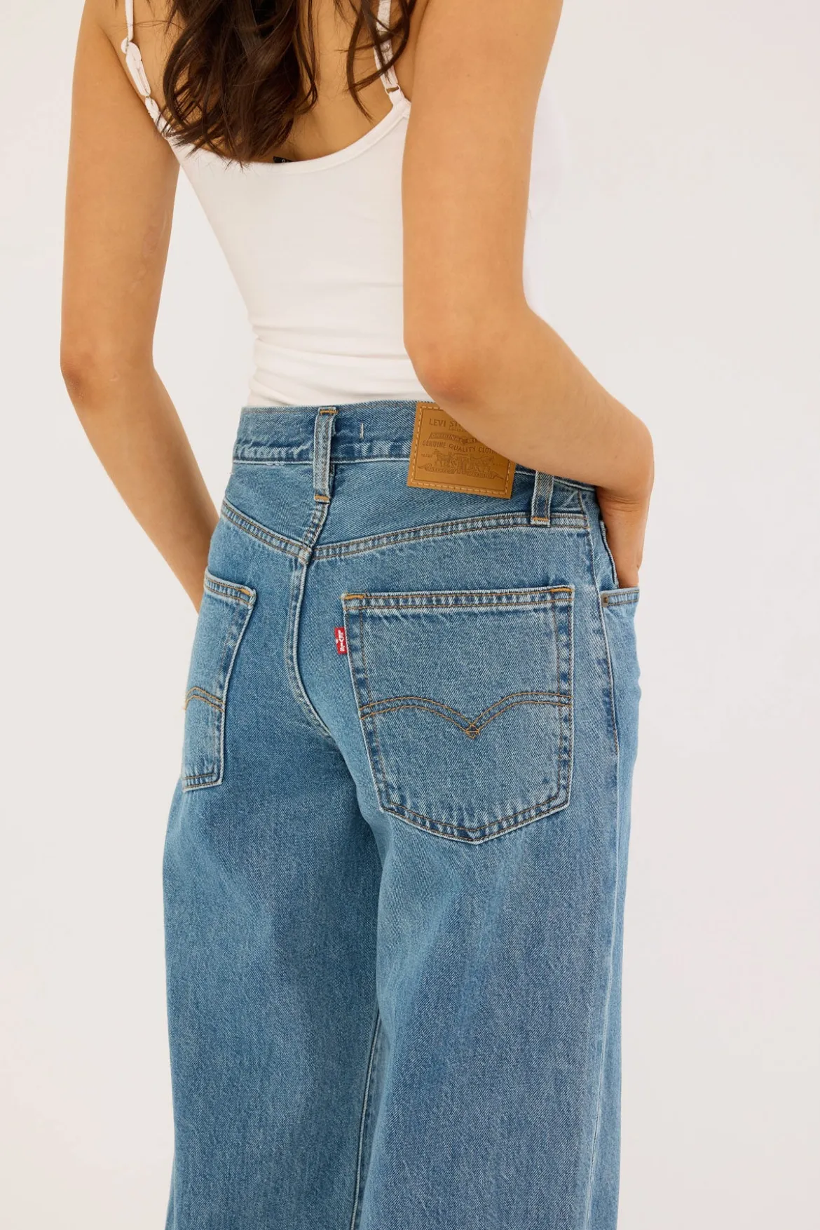 Levi's Baggy Dad Jean Own It Stone