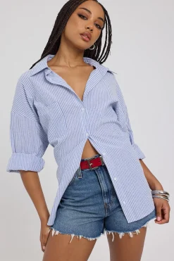 Levi's High Waisted Mom Short Call It A Good Day