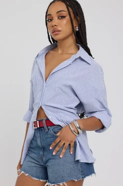 Levi's High Waisted Mom Short Call It A Good Day