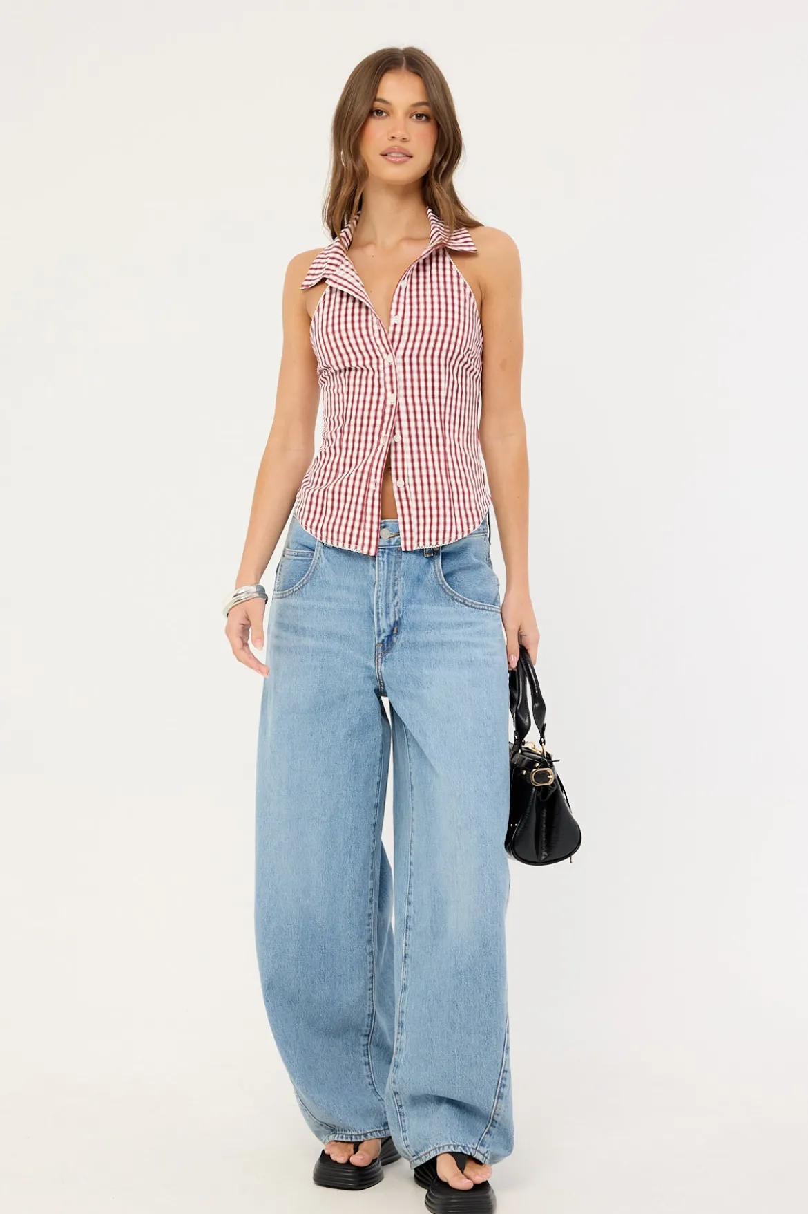 Levi's Super Baggy Barrel Jean Mid Blue Denim