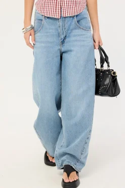 Levi's Super Baggy Barrel Jean Mid Blue Denim