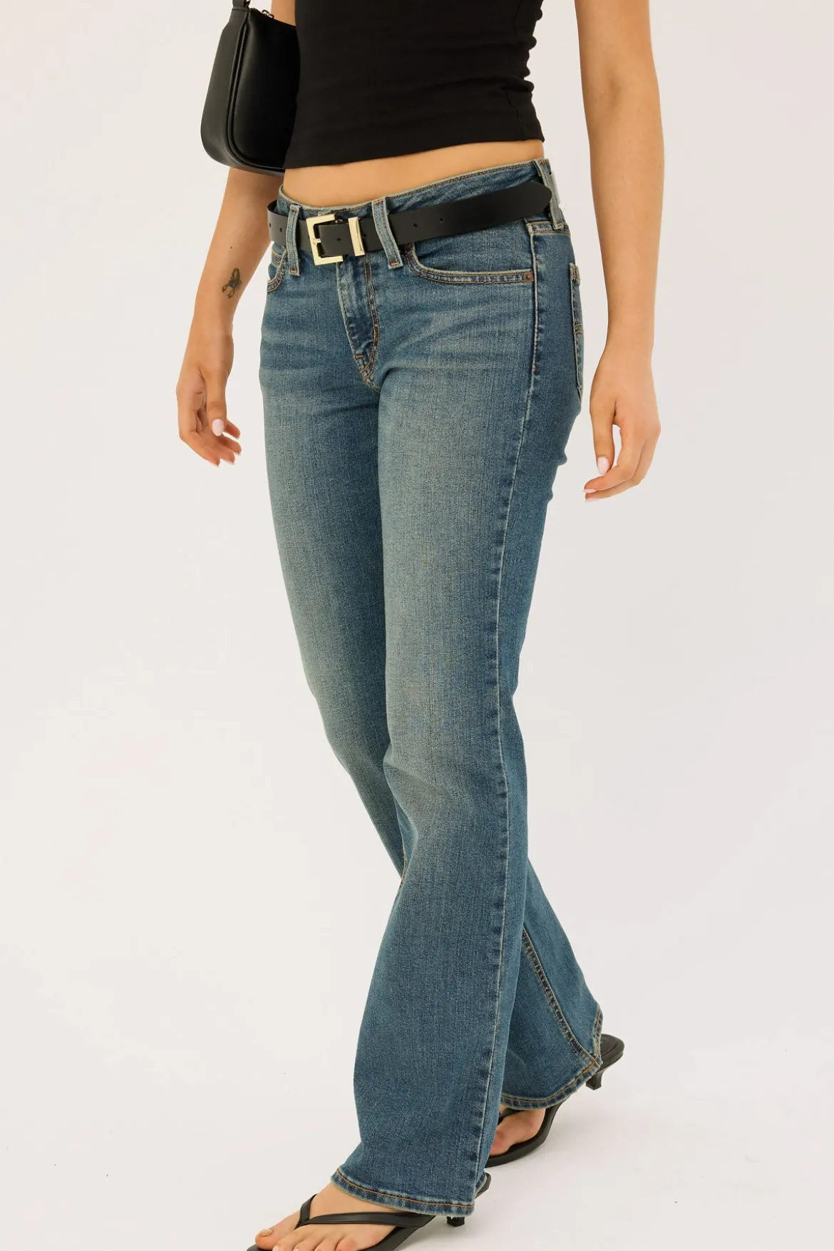 Levi's Superlow Boot Jean Show On the Road