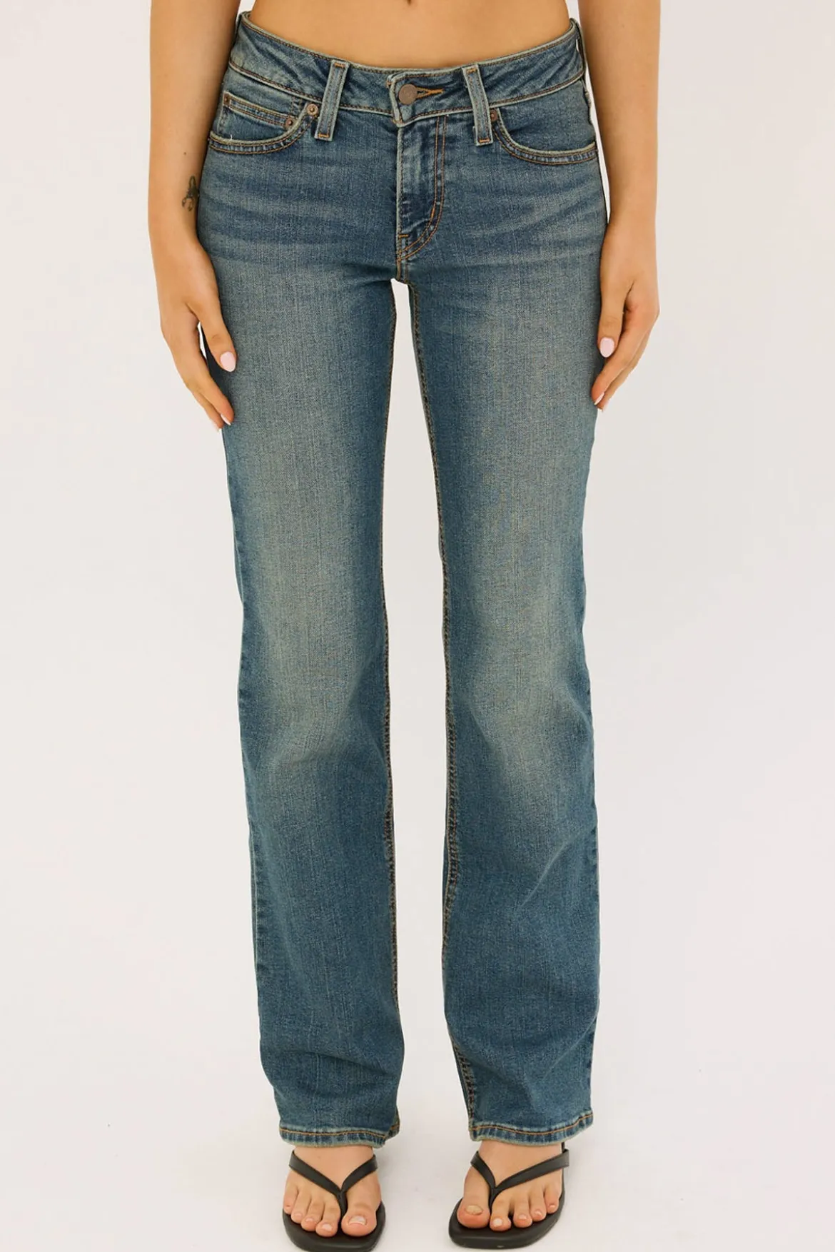 Levi's Superlow Boot Jean Show On the Road