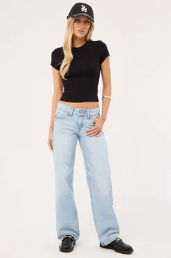 Levi's Superlow Loose Jean Abraided Art