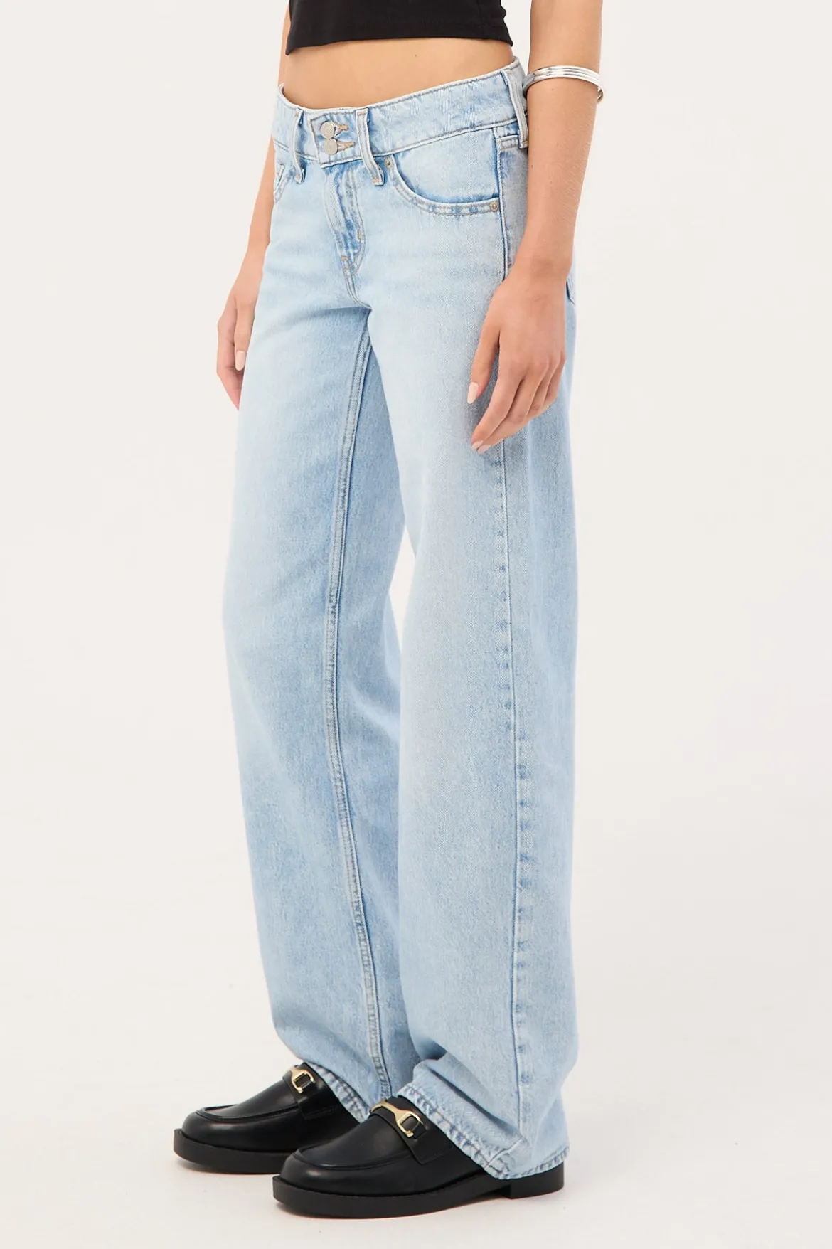 Levi's Superlow Loose Jean Abraided Art