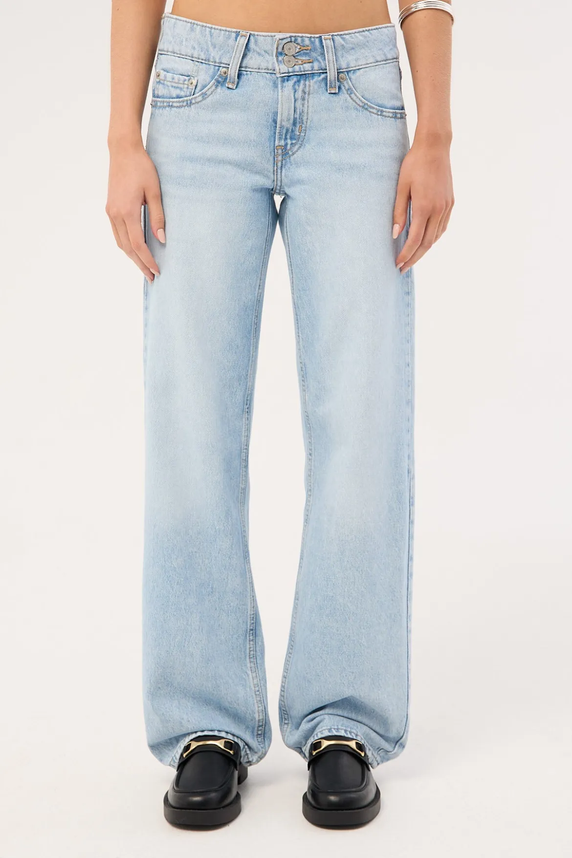 Levi's Superlow Loose Jean Abraided Art