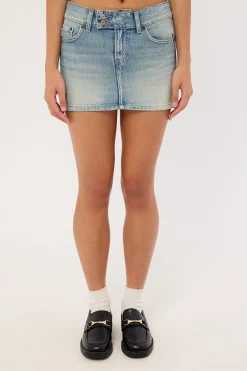 Levi's Superlow Mini Skirt Roll it up Clean
