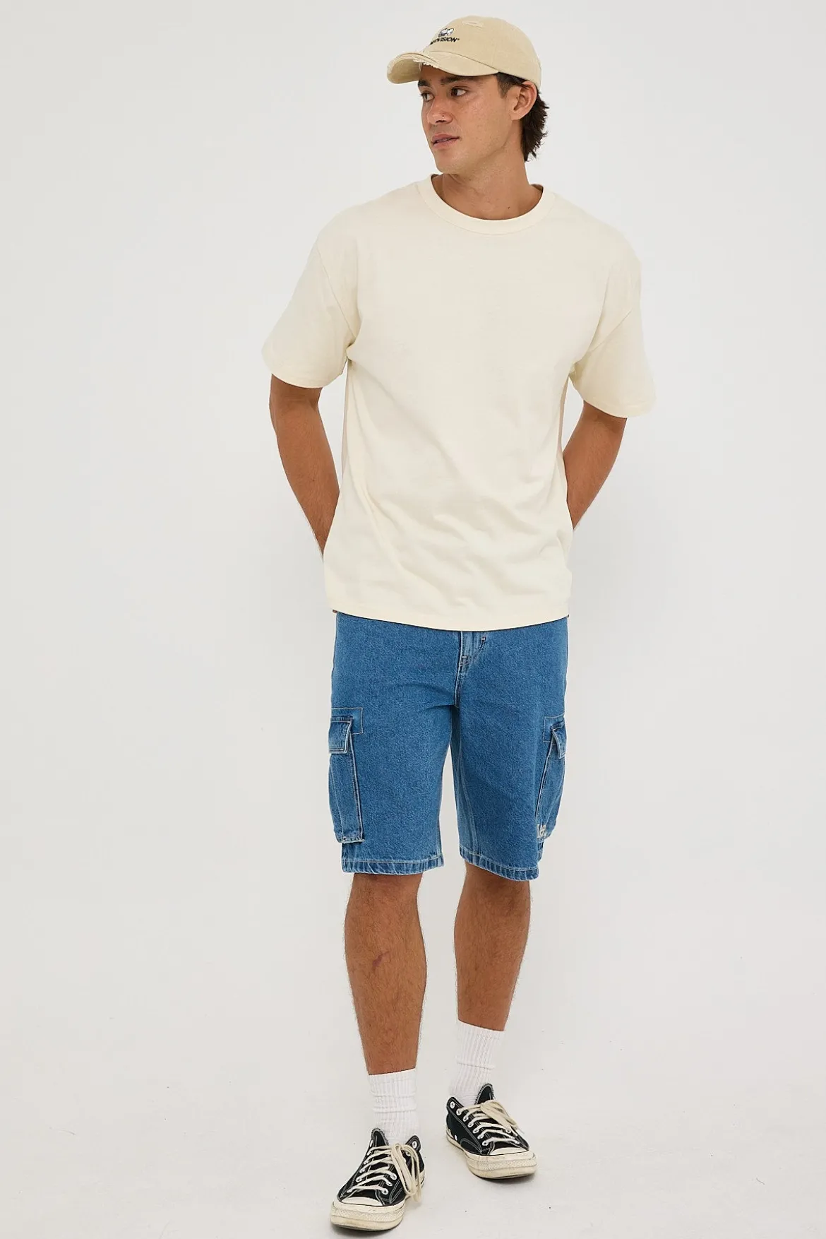 L-Five Biggie Cargo Short Point of Blue Point of Blue