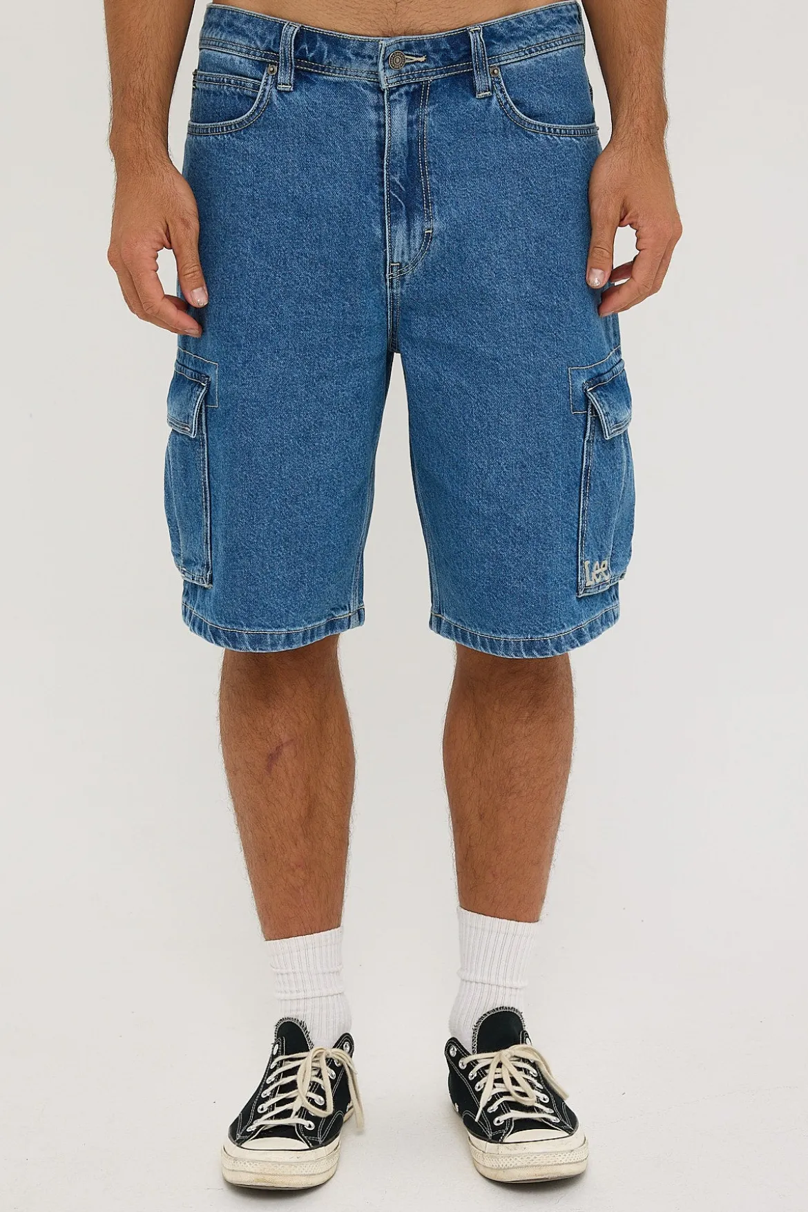 L-Five Biggie Cargo Short Point of Blue Point of Blue