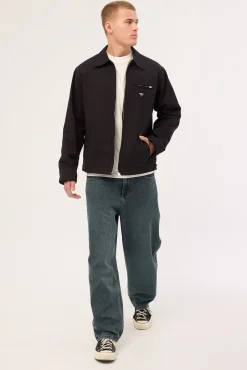 Lifted Big Slacker Denim Jean Metal Blue