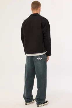 Lifted Big Slacker Denim Jean Metal Blue