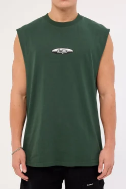 Lifted Embro Merch Fit Muscle Tee Sycamore