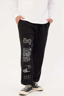 Lighten Up Fleece Pant Black