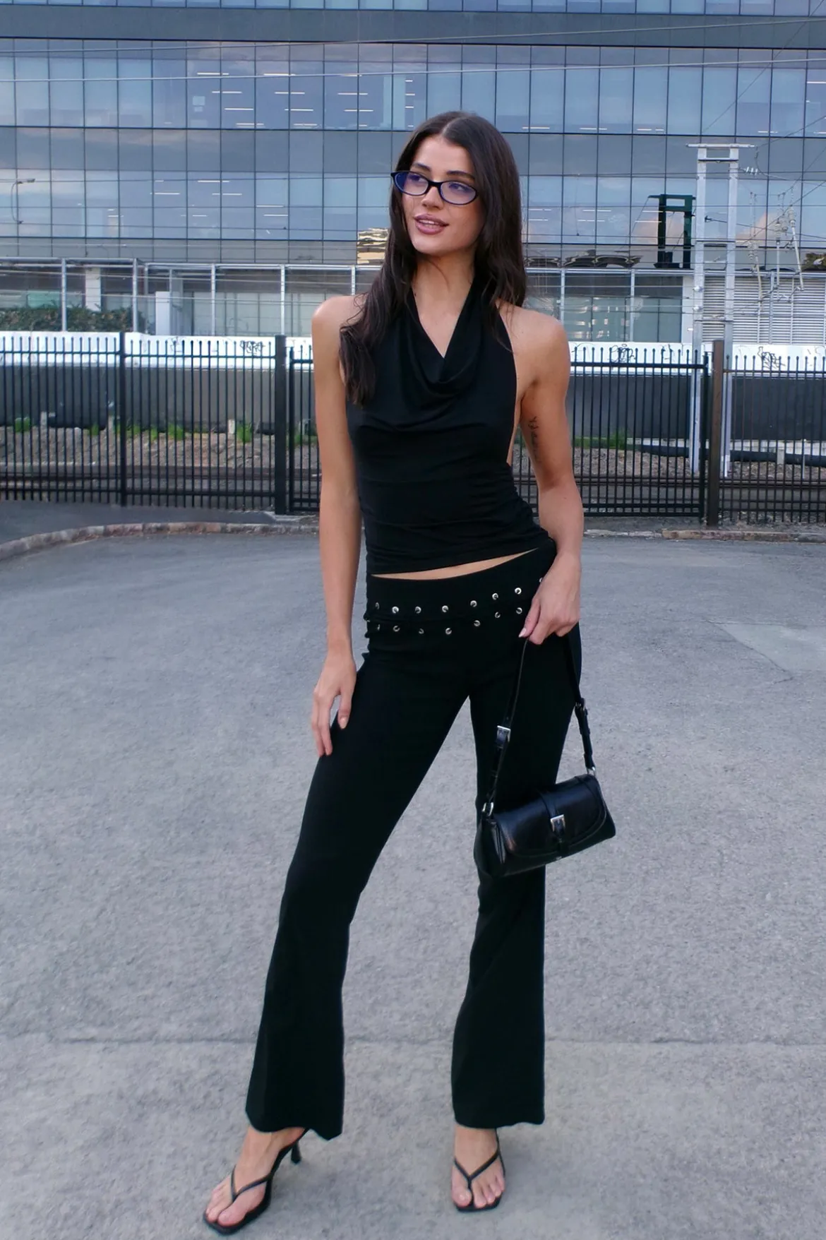 Lirina Trouser Tailoring Black