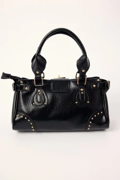 LOCKED UP SHOULDER BAG Washed Black