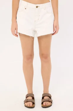 Lola Low Rise Baggy Short Vintage White