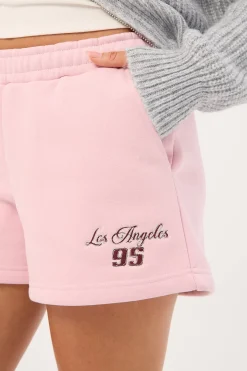 Los Angeles 95 Track Short Pink