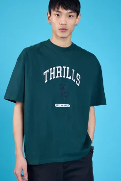 Los Stingers Box Fit Oversize Tee Vista Green