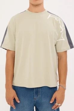 Lost It Cropped Tee Stone
