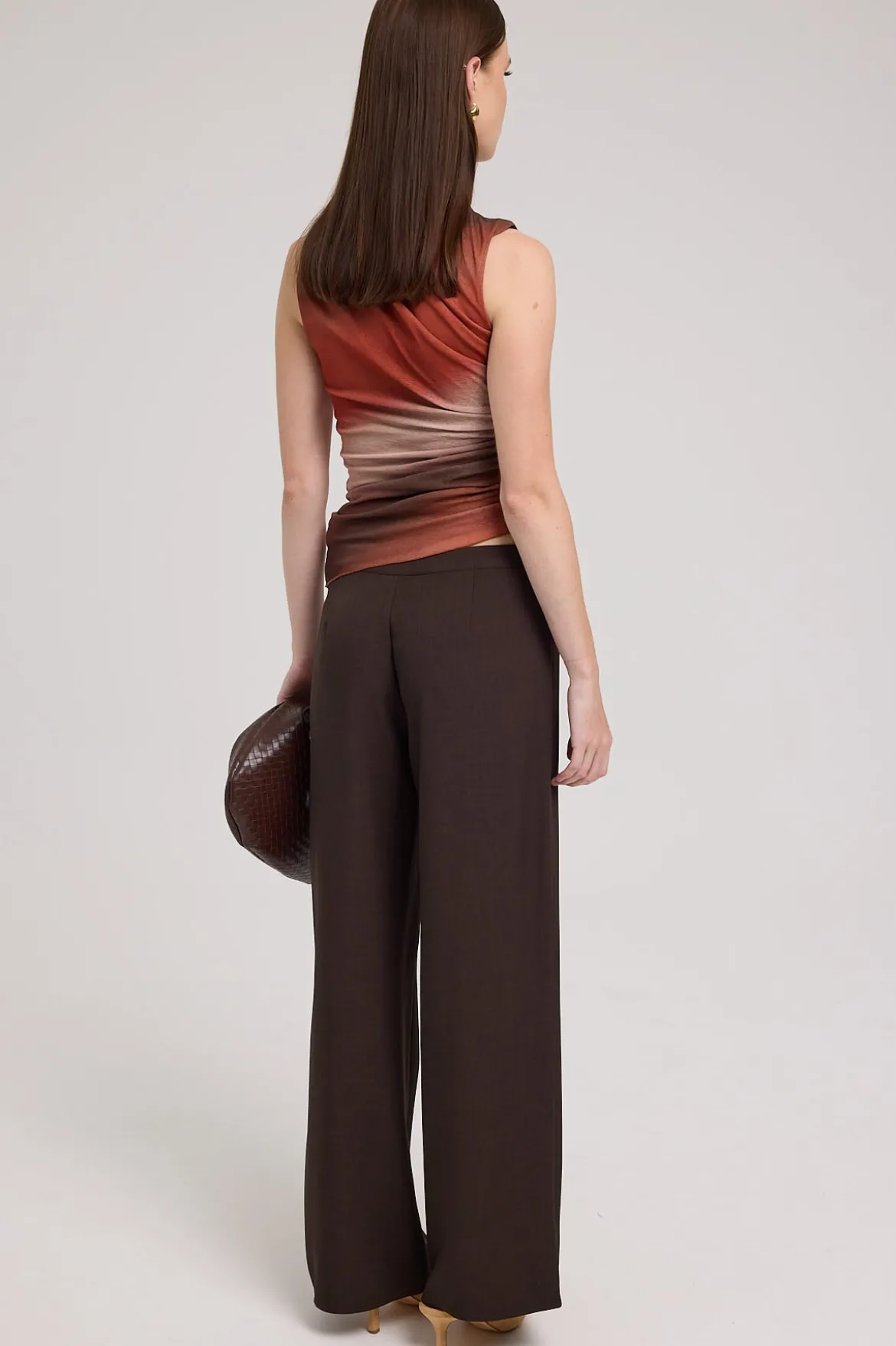 Louise Low Rise Pant Brown