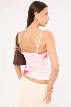 Loula Bloom Cami Top Pink