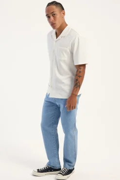 Lounger Baggy Jean Electric Fade Blue