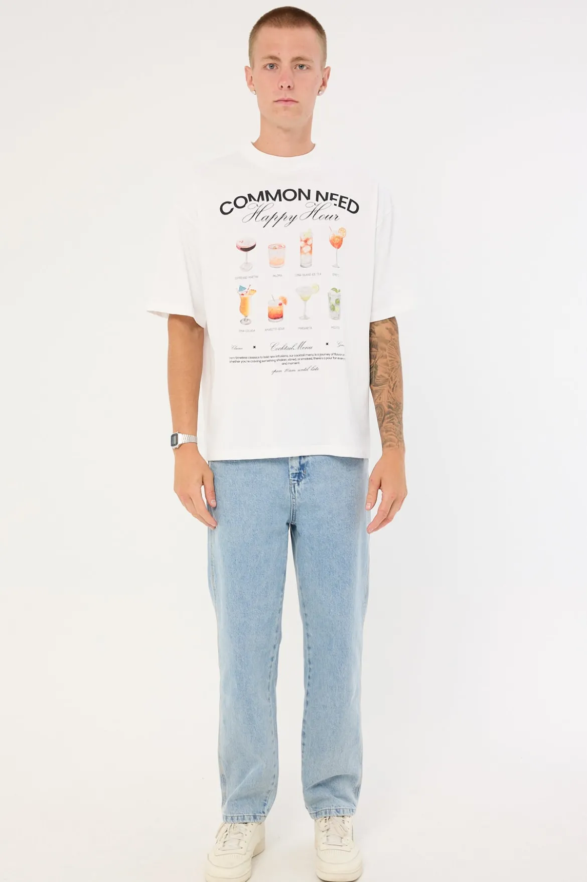 Lounger Jean Worship Worn Blue