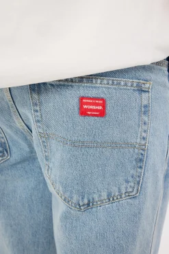 Lounger Jean Worship Worn Blue