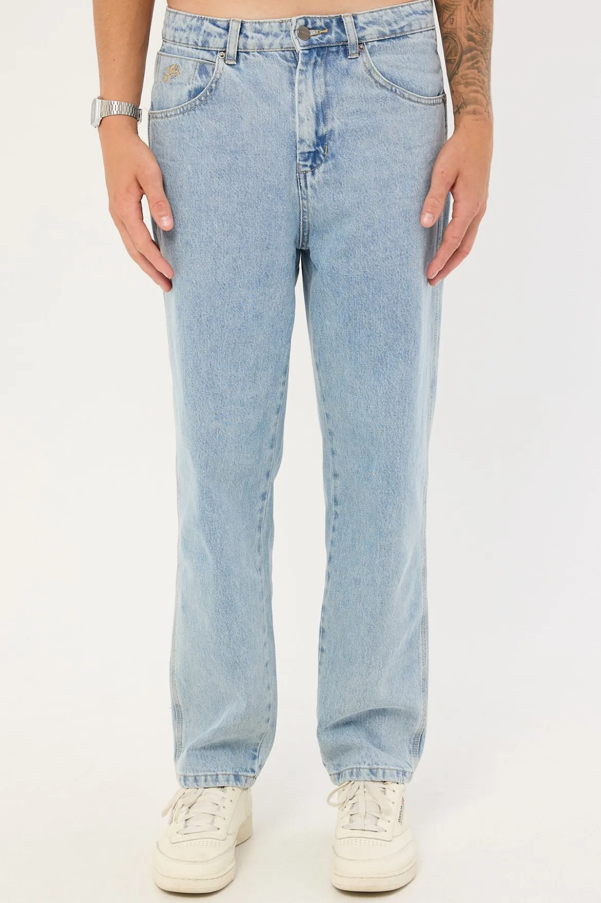 Lounger Jean Worship Worn Blue
