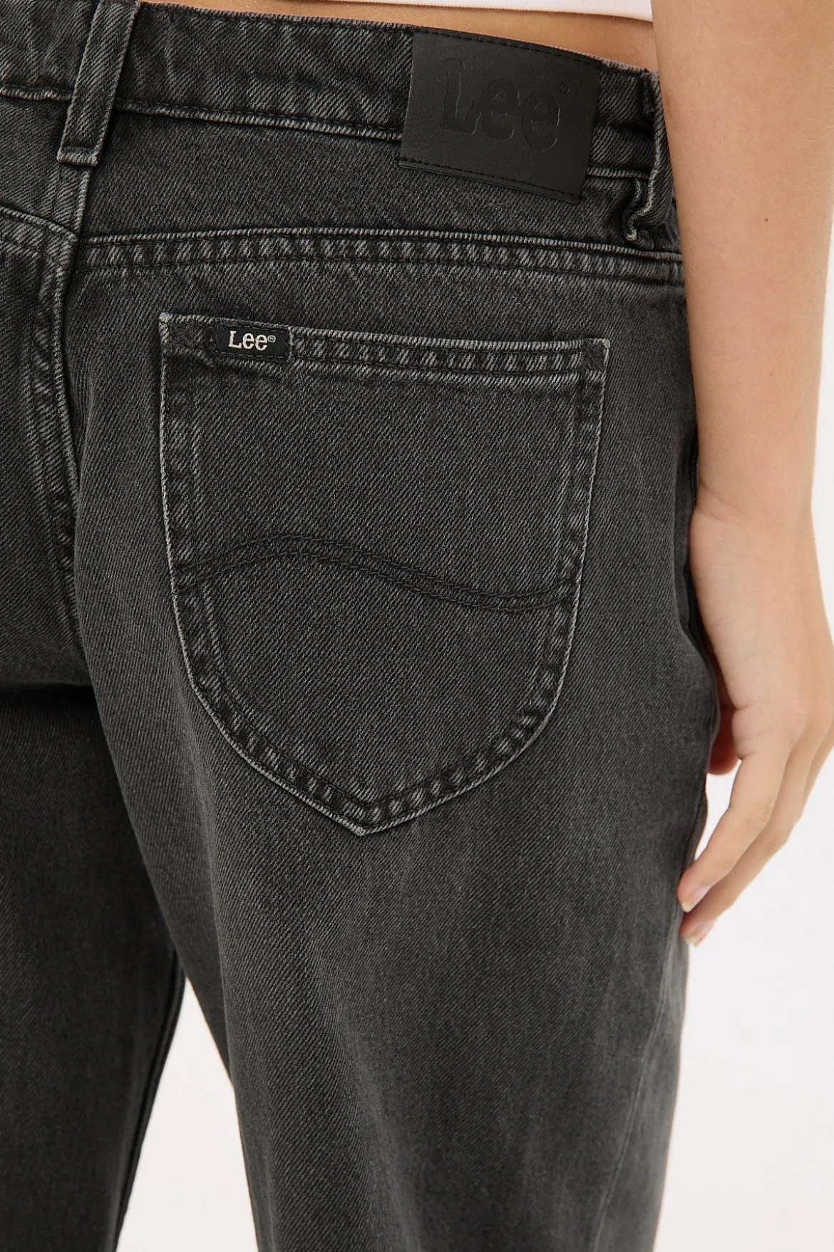 Low Baggy Jean Asphalt