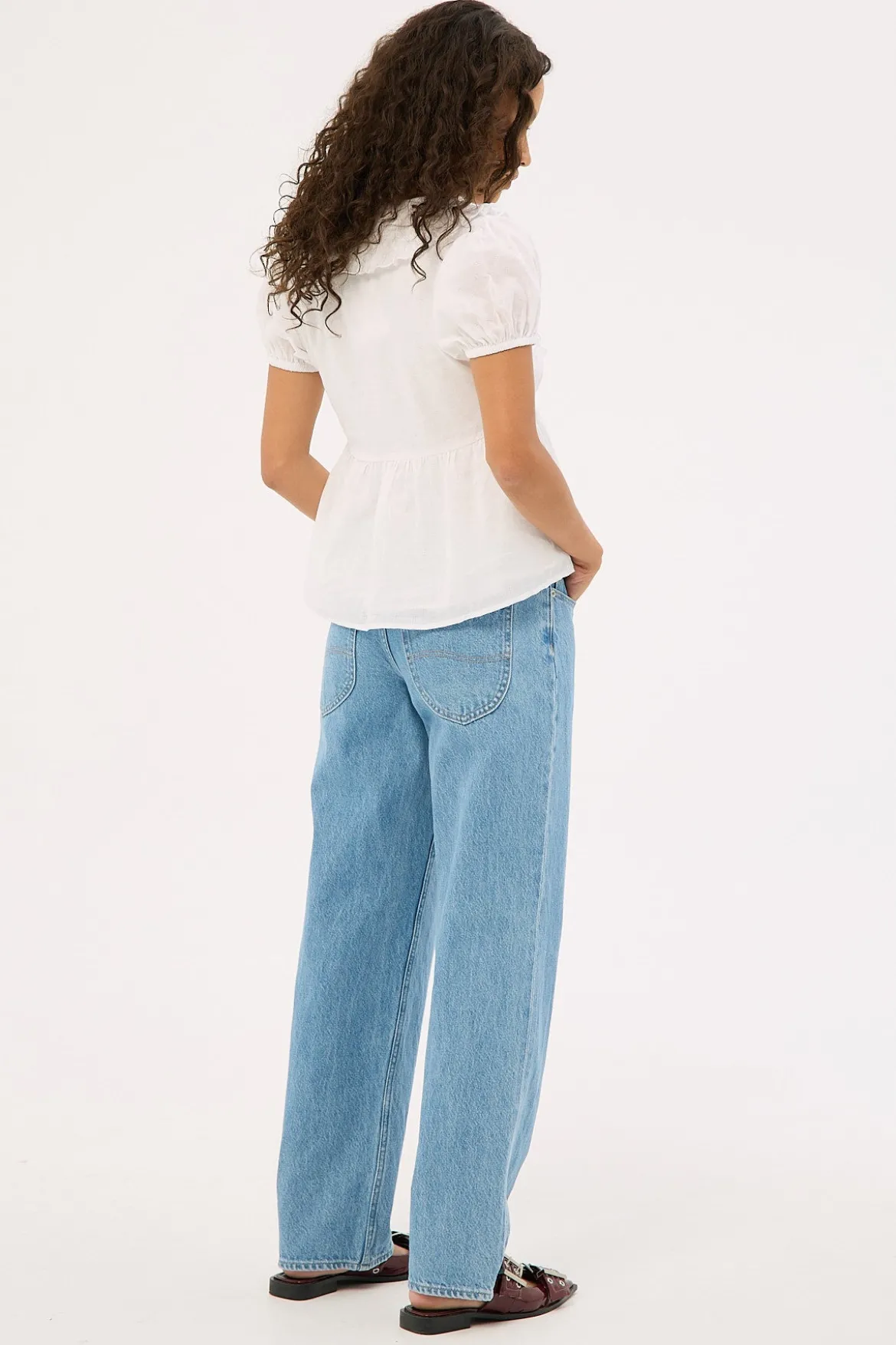 Low Baggy Petite Jean Blue Monday