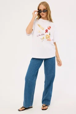 Low Bella Baggy Jean Lush Blues