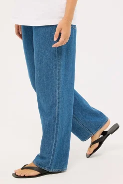 Low Bella Baggy Jean Lush Blues